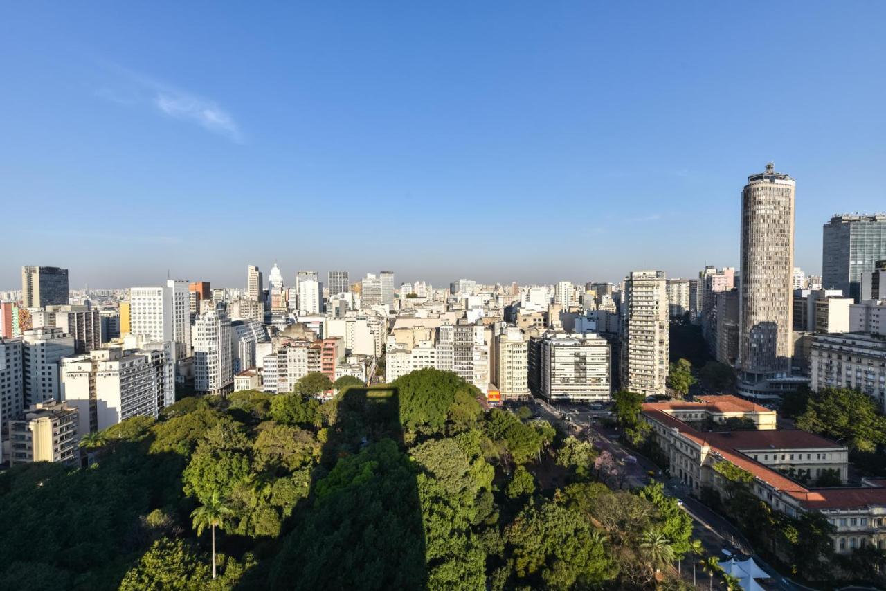 Vista Maravilhosa Praca Republica Internet 500Mb E Garagem Leilighet São Paulo Eksteriør bilde